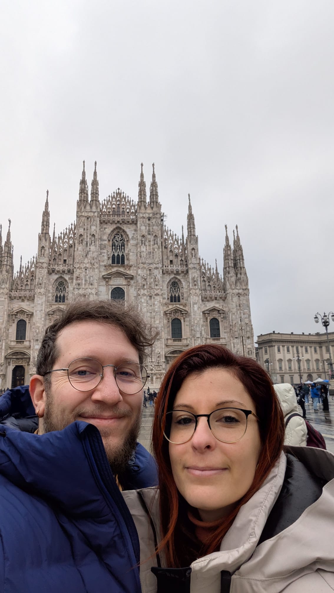 Azizah et Cayan au Dôme de Milan